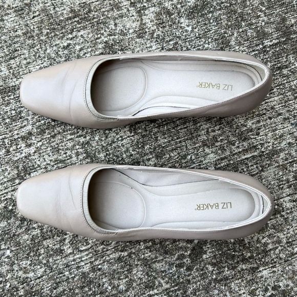 Liz Baker Women's Heel Slip on Leather Upper Tan Size 6.5‎ - Picture 2 of 8